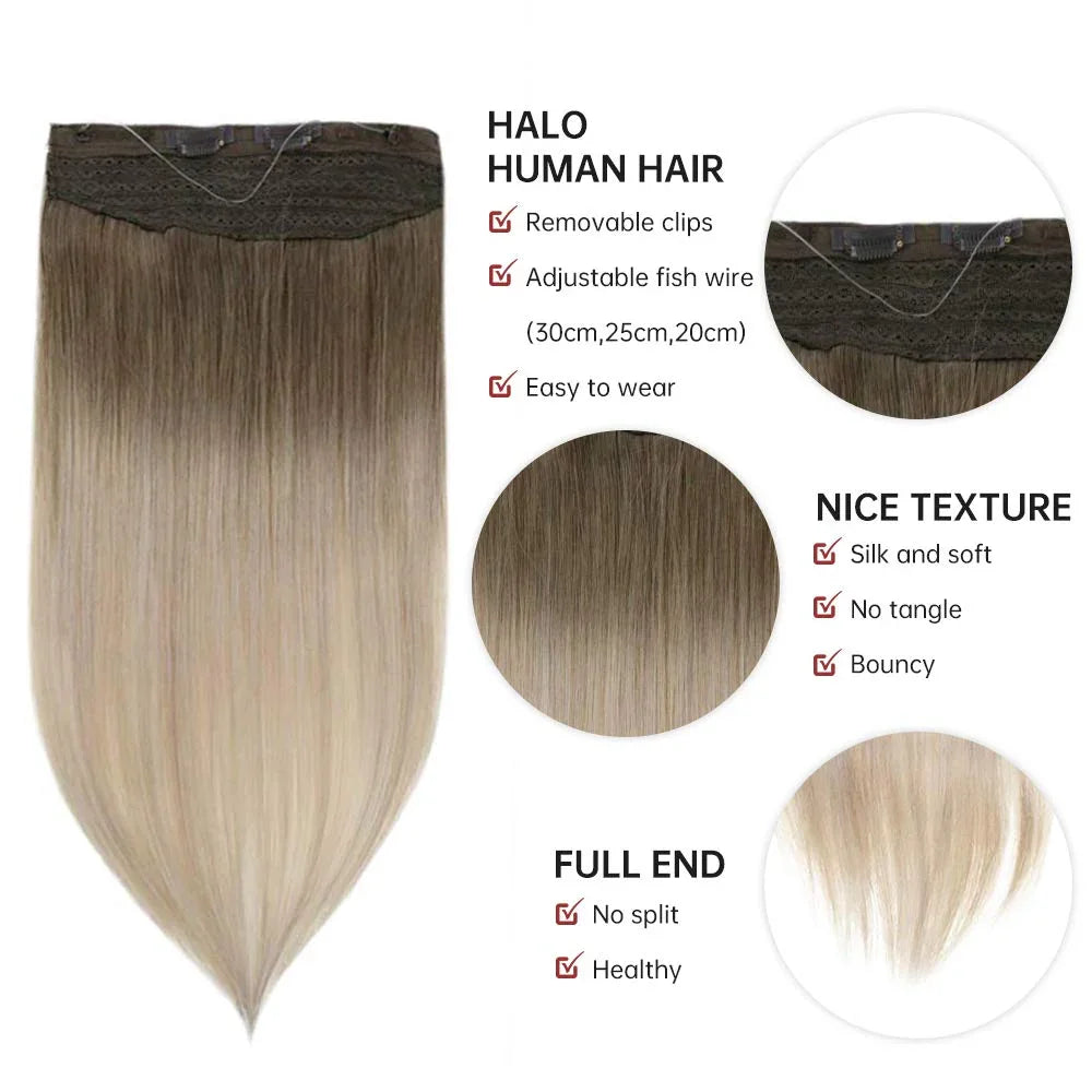 65€ Extensions à clip blond