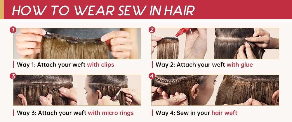 Moreoo – tissage en lot brésilien Remy 100g meché