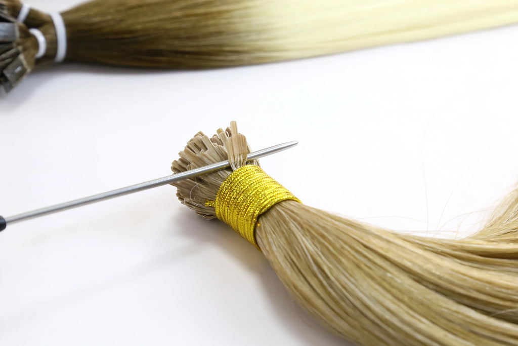 65€ 100% Remy Hair blond