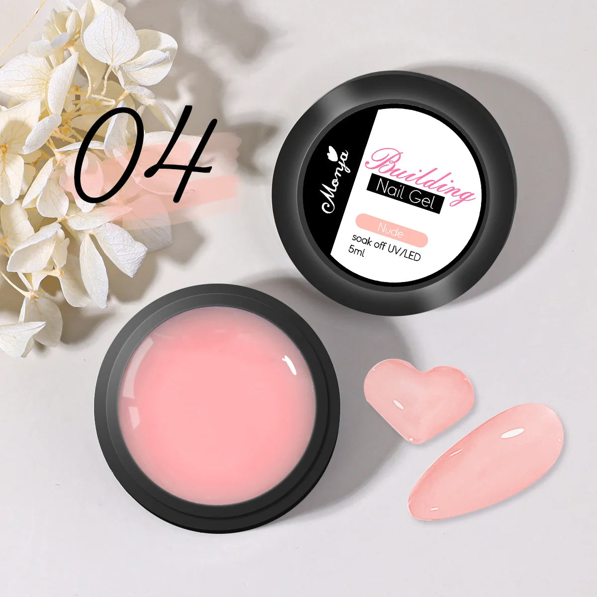 Gel transparent avec 5/15ml, façonnage/sculpture 3D UV/LED