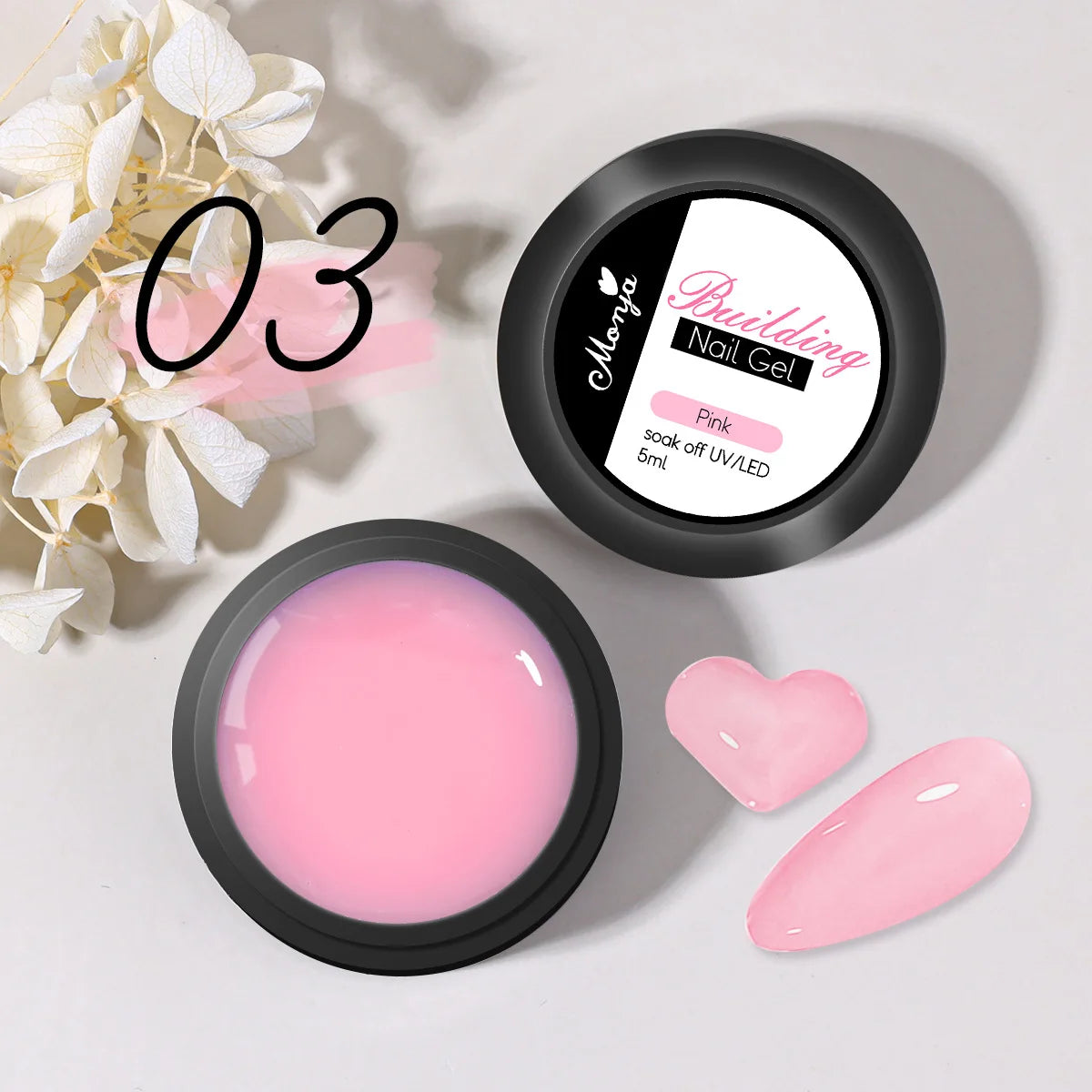 Gel transparent avec 5/15ml, façonnage/sculpture 3D UV/LED