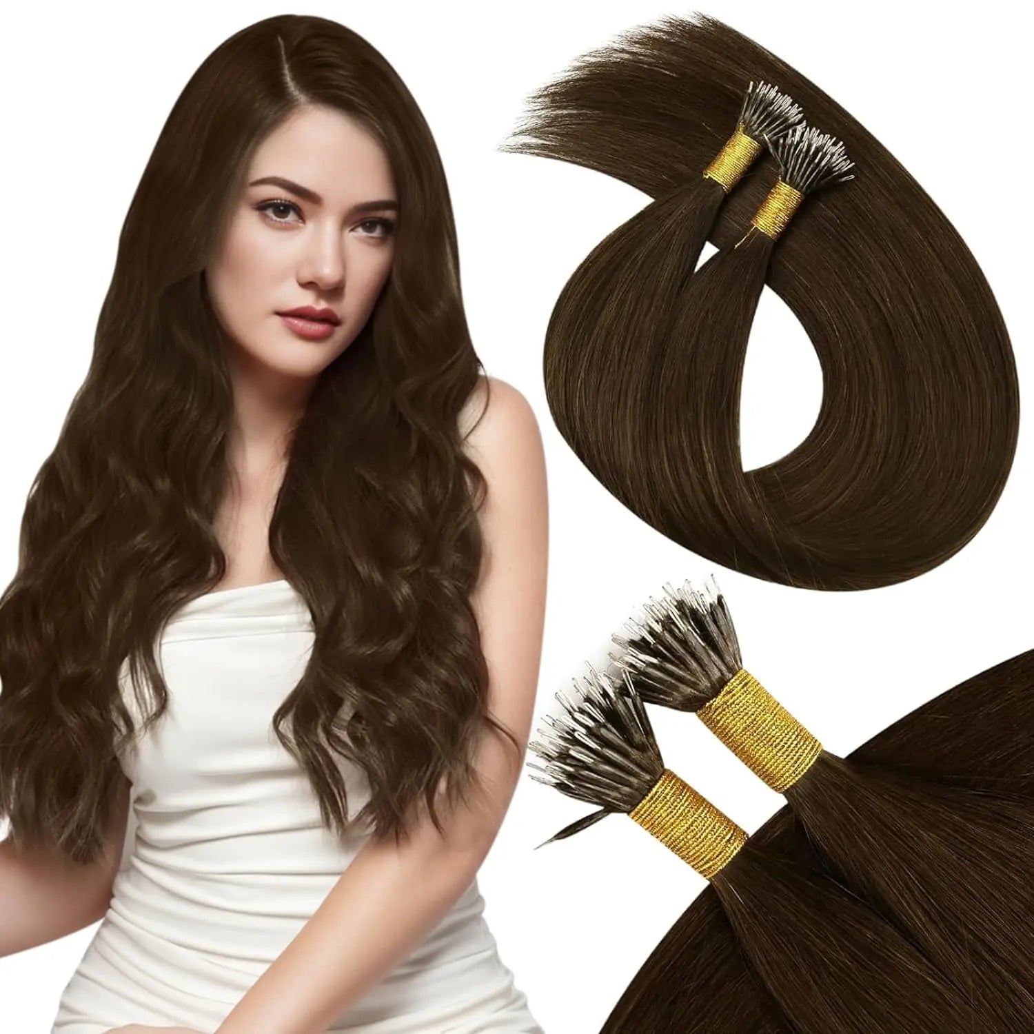 Offre 65 € extension 0,50 gr par mèche blond nano