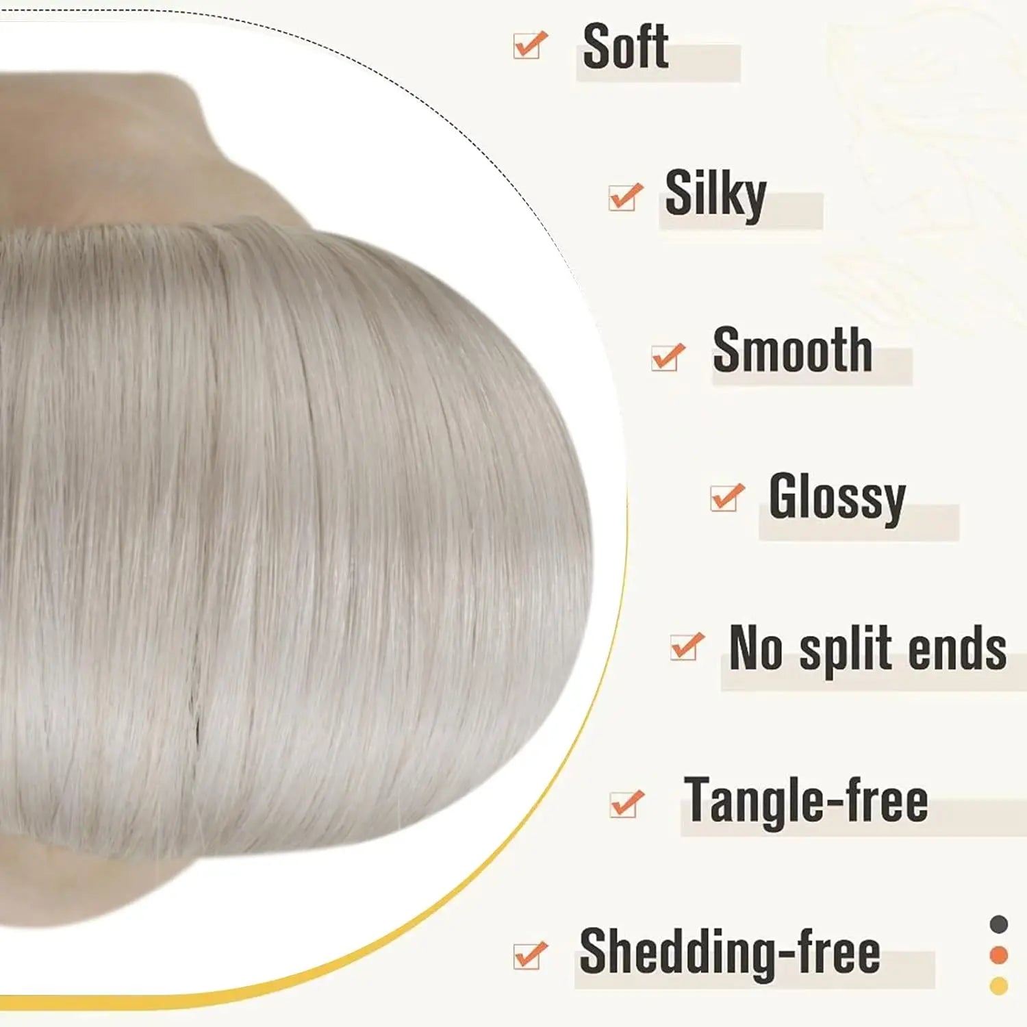 Offre 65 € extension 0,50 gr par mèche blond nano