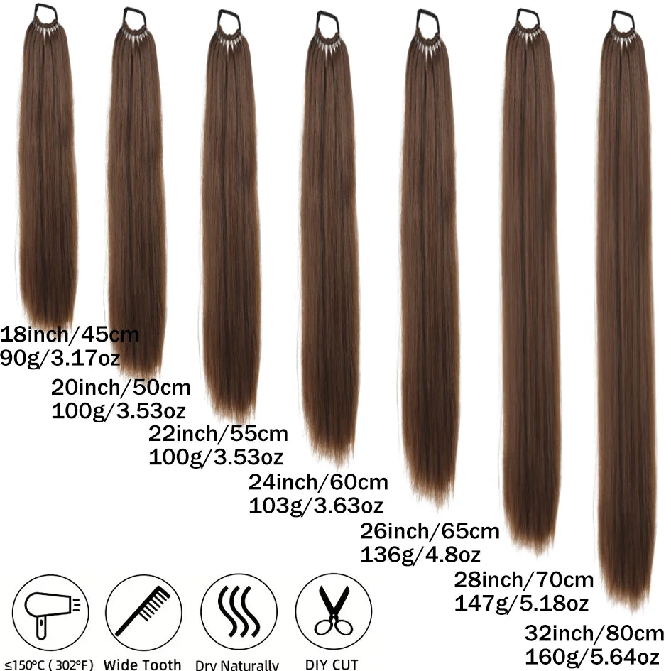 ponytail synthetique