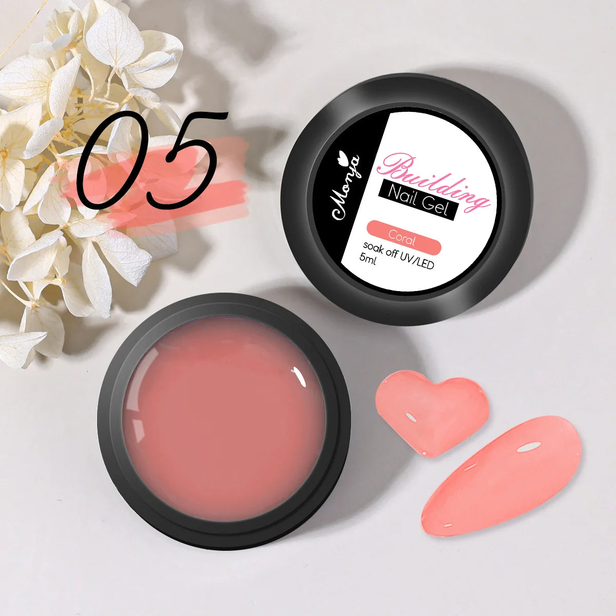 Gel transparent avec 5/15ml, façonnage/sculpture 3D UV/LED