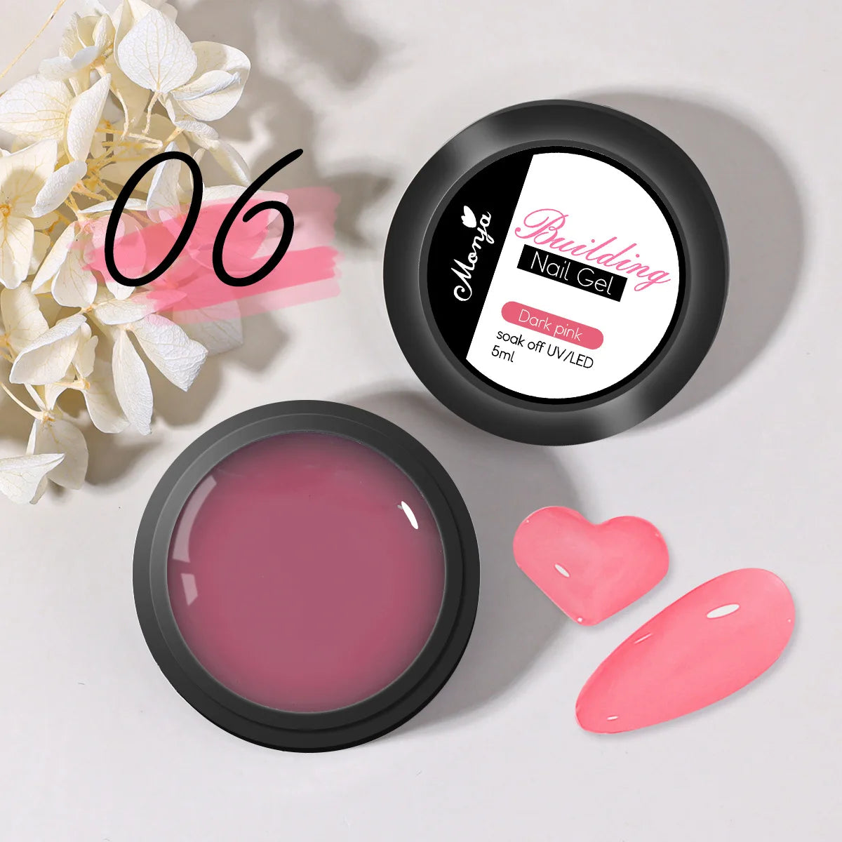 Gel transparent avec 5/15ml, façonnage/sculpture 3D UV/LED