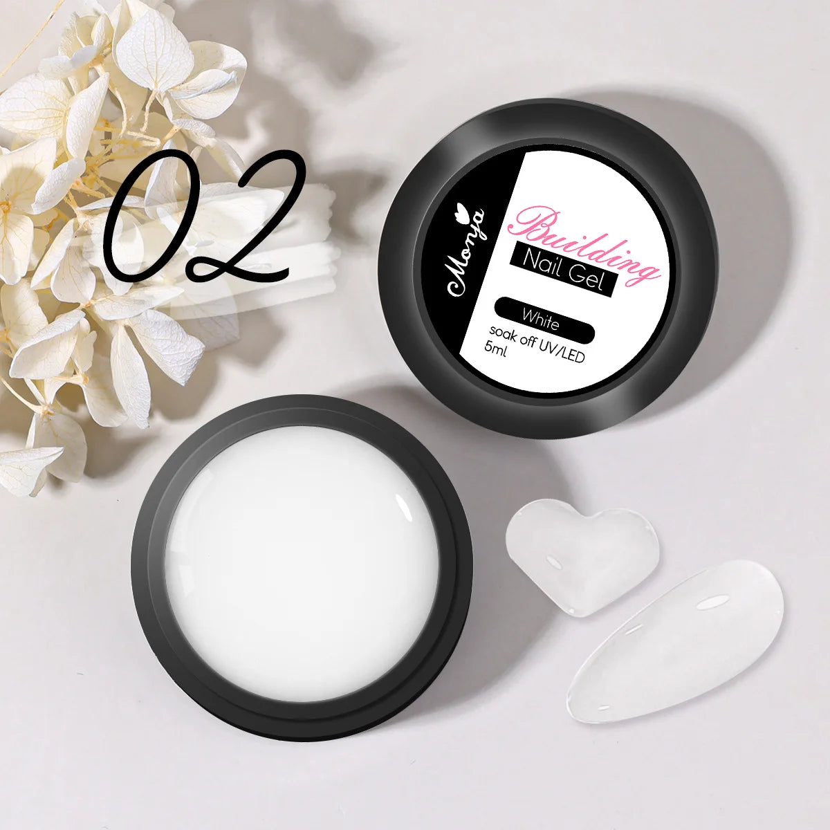 Gel transparent avec 5/15ml, façonnage/sculpture 3D UV/LED