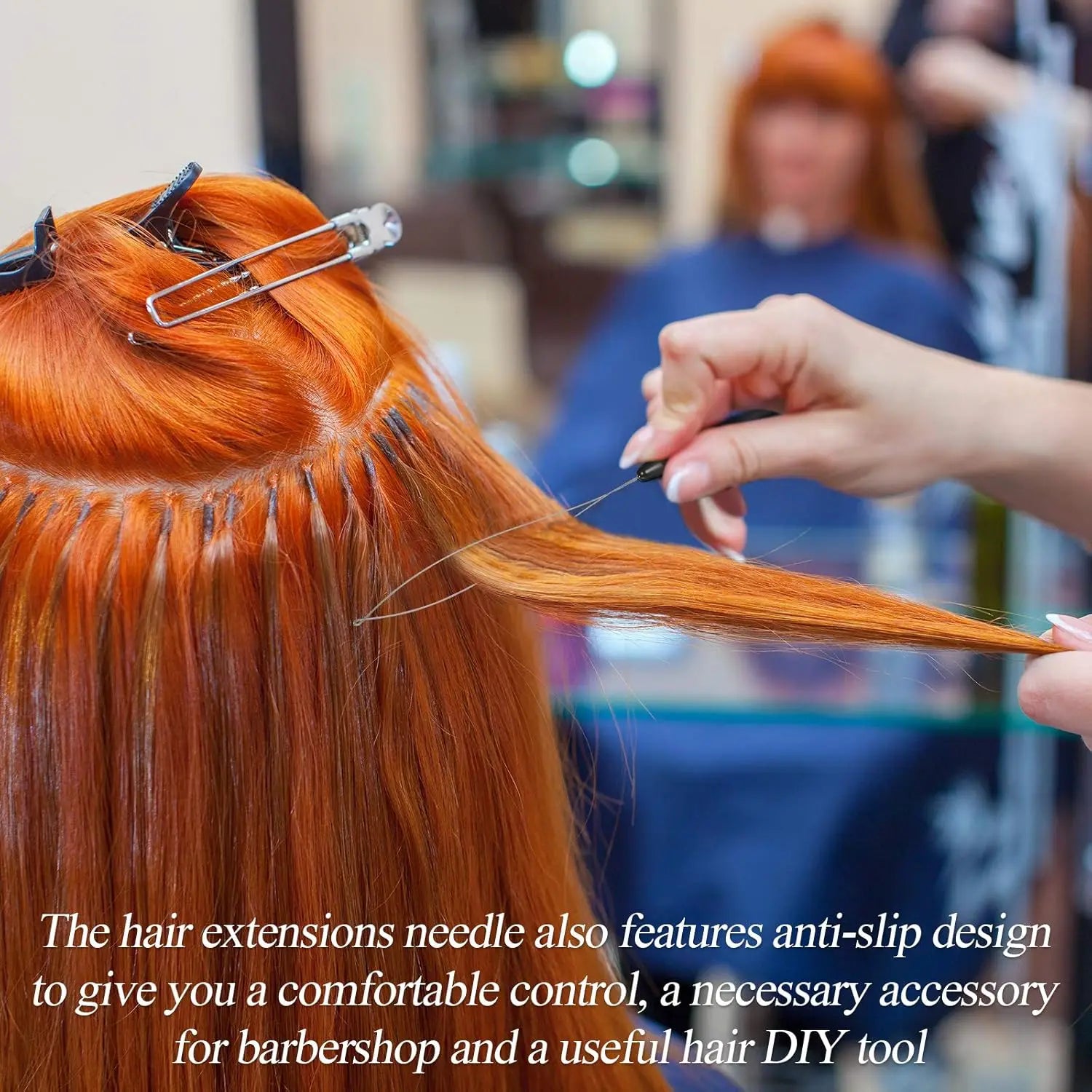 100 pièces outils d'extension de cheveux et outil de dispositif de perles nano